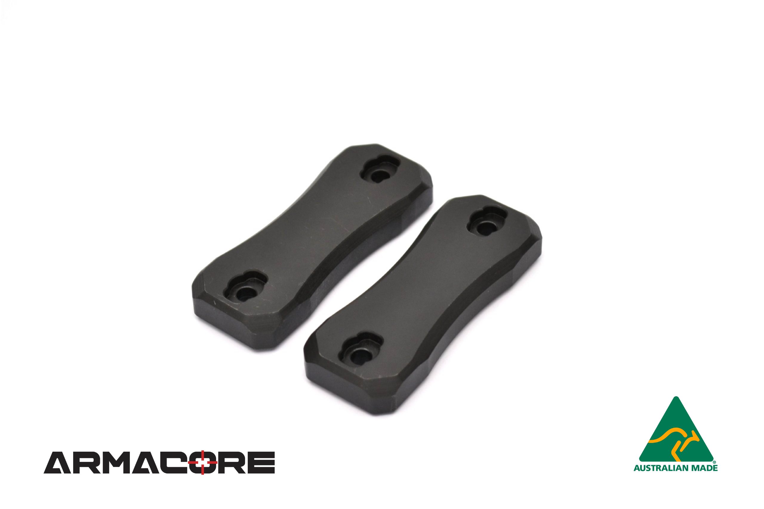Armacore (ATP) M-LOK Exterior External Contoured Stackable Forend Weights (Pair) 2 Slot and 3 Slot - Australian Made