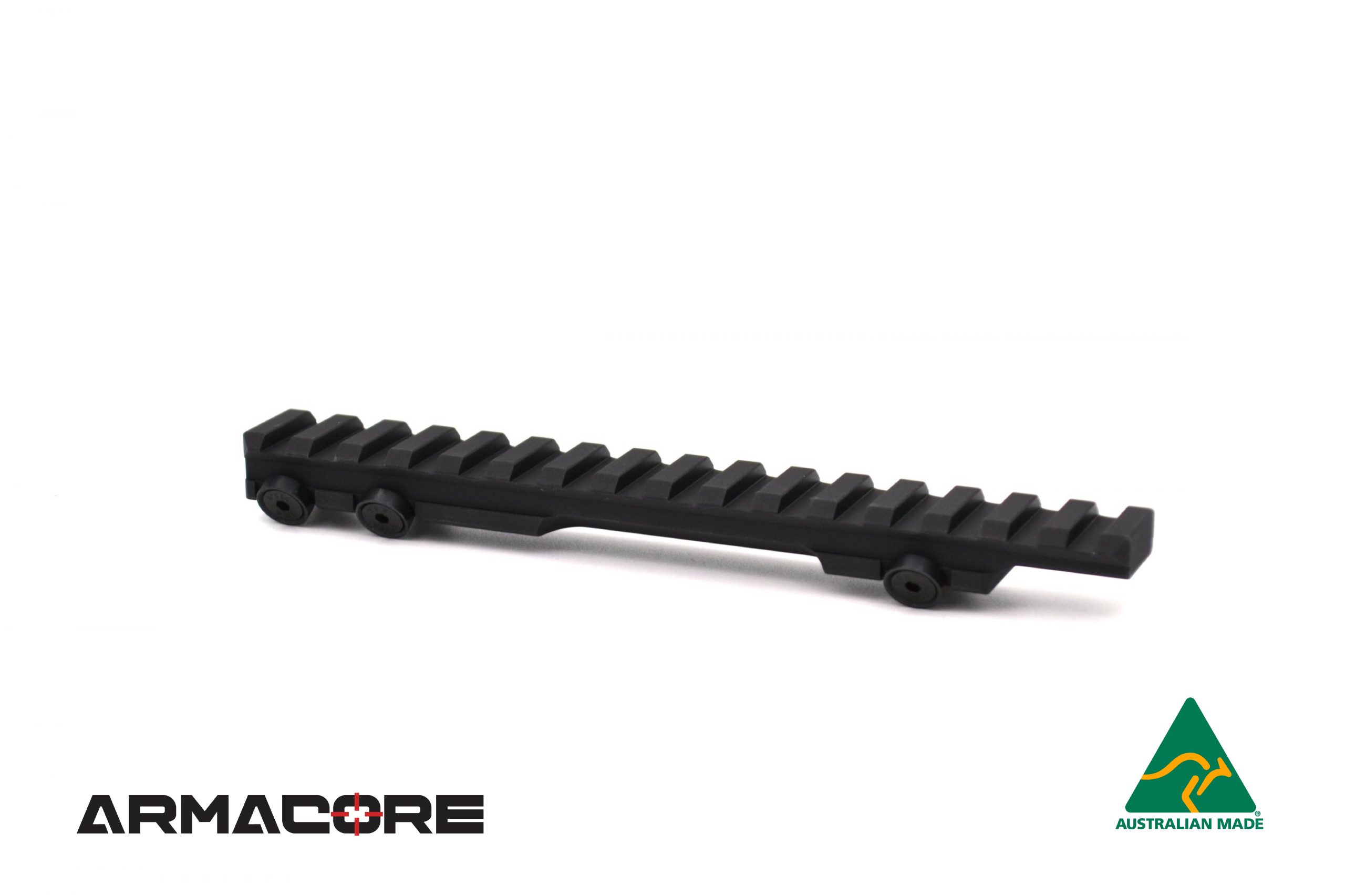 Armacore (ATP) Picatinny Scope Mount Rail Base, Ruger 77/44, 77/357, 77/22 Hornet 77/17 Hornet, and 77/17 WSM - Australian Made