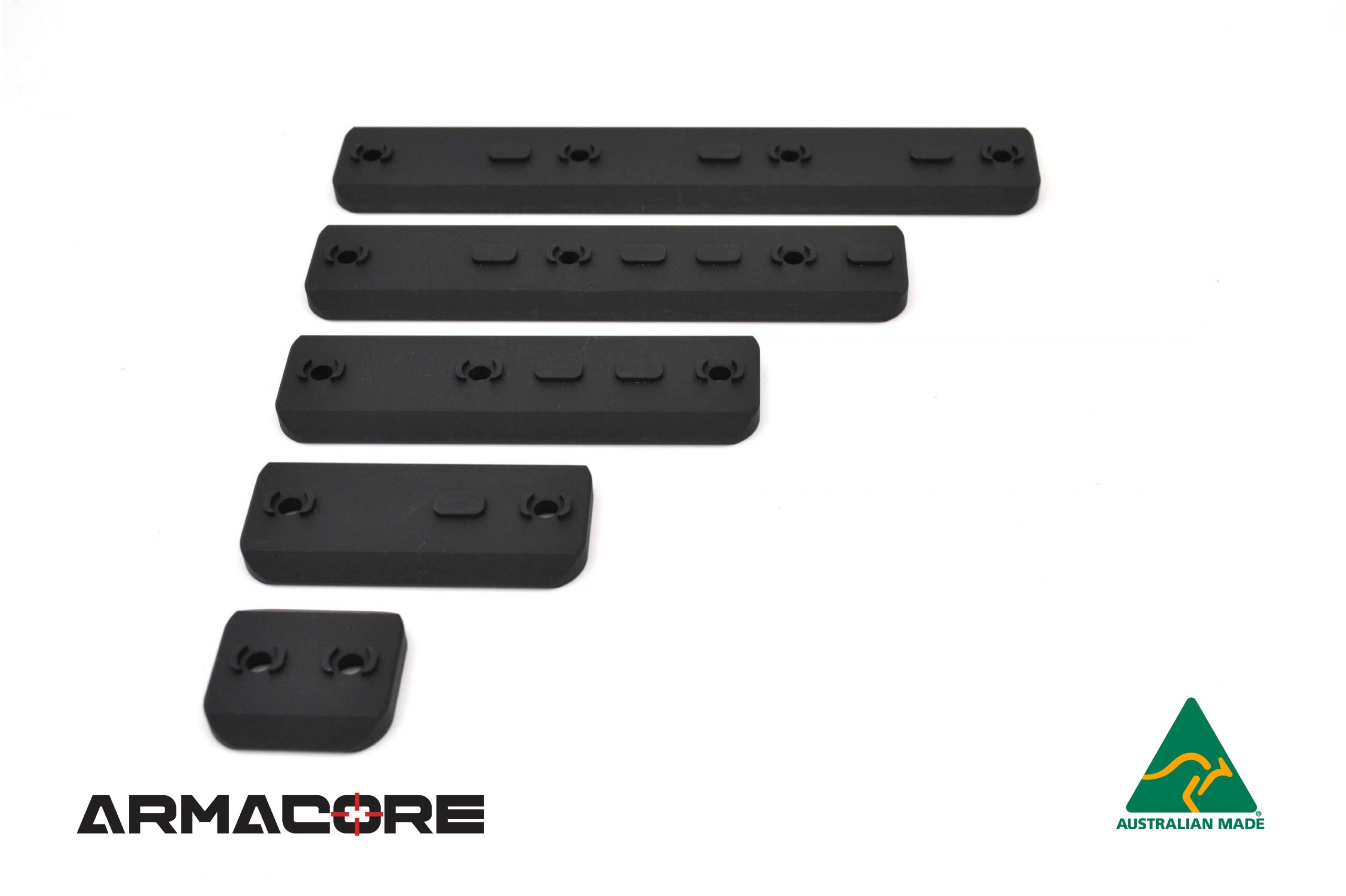 Armacore (ATP) ARCA Swiss / RRS Dovetail Rail, M-LOK Mount, 40mm to 360mm - Australian Made
