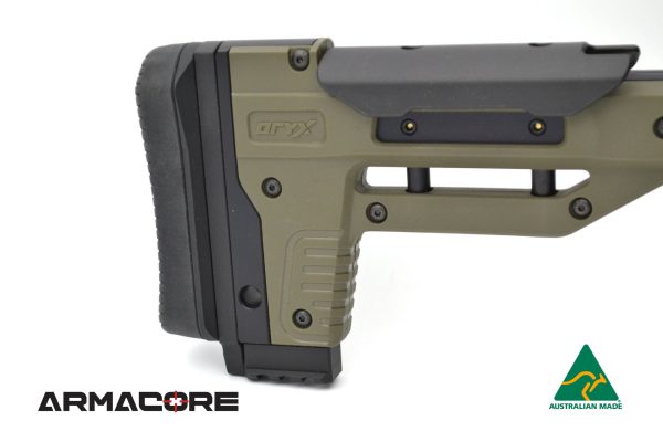 Armacore (ATP) Buttstock Picatinny Accessory Rail for ORYX Gen 1 Chassis - Australian Made