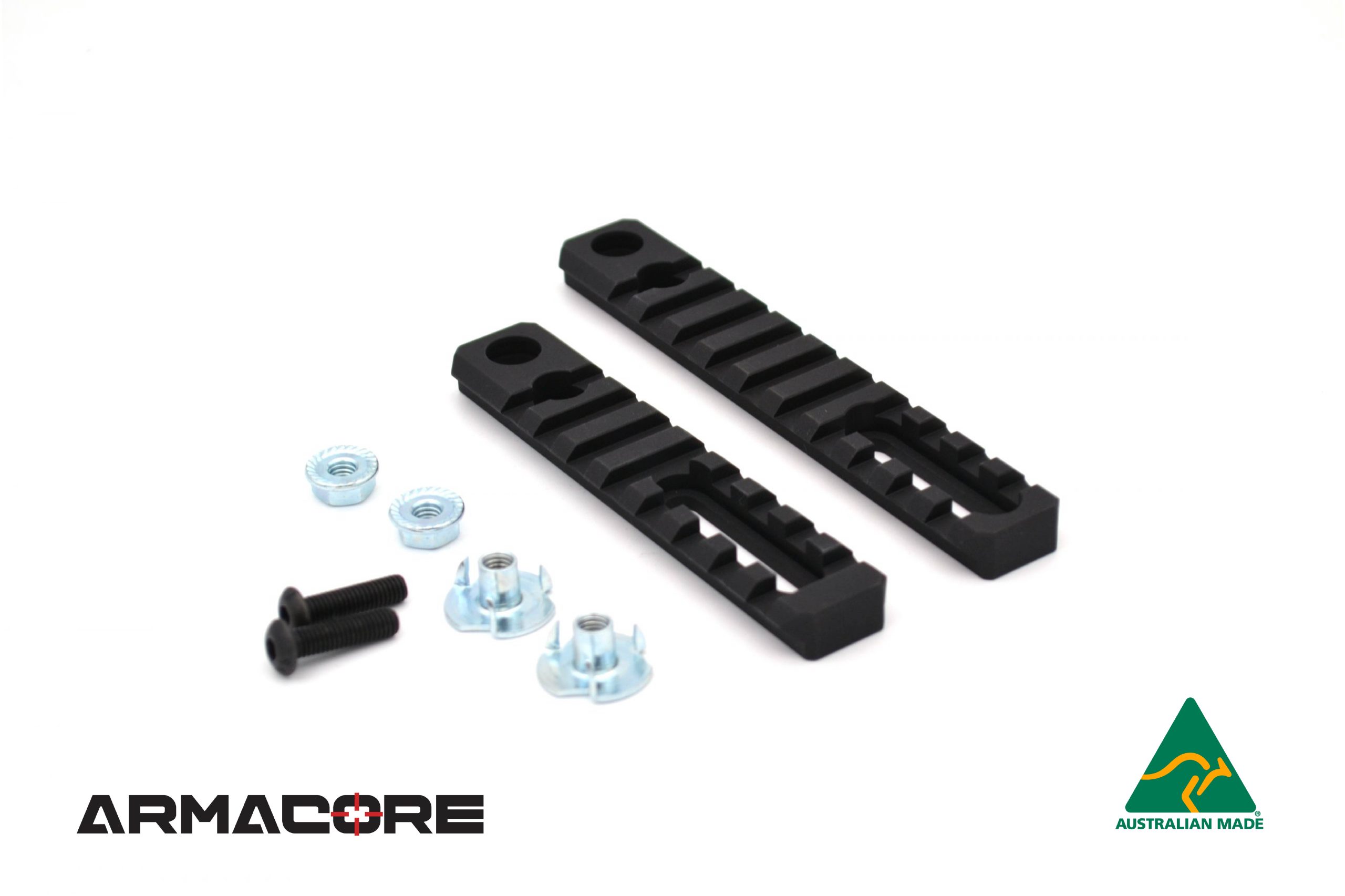 Armacore (ATP) Universal Bipod Picatinny Accessory Rails with QD (Flush Cup) Sling Mount – Australian Made